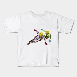 Short track skating Kids T-Shirt